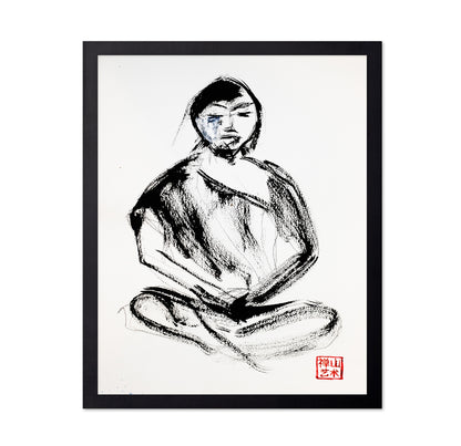 Zen Meditation Figure