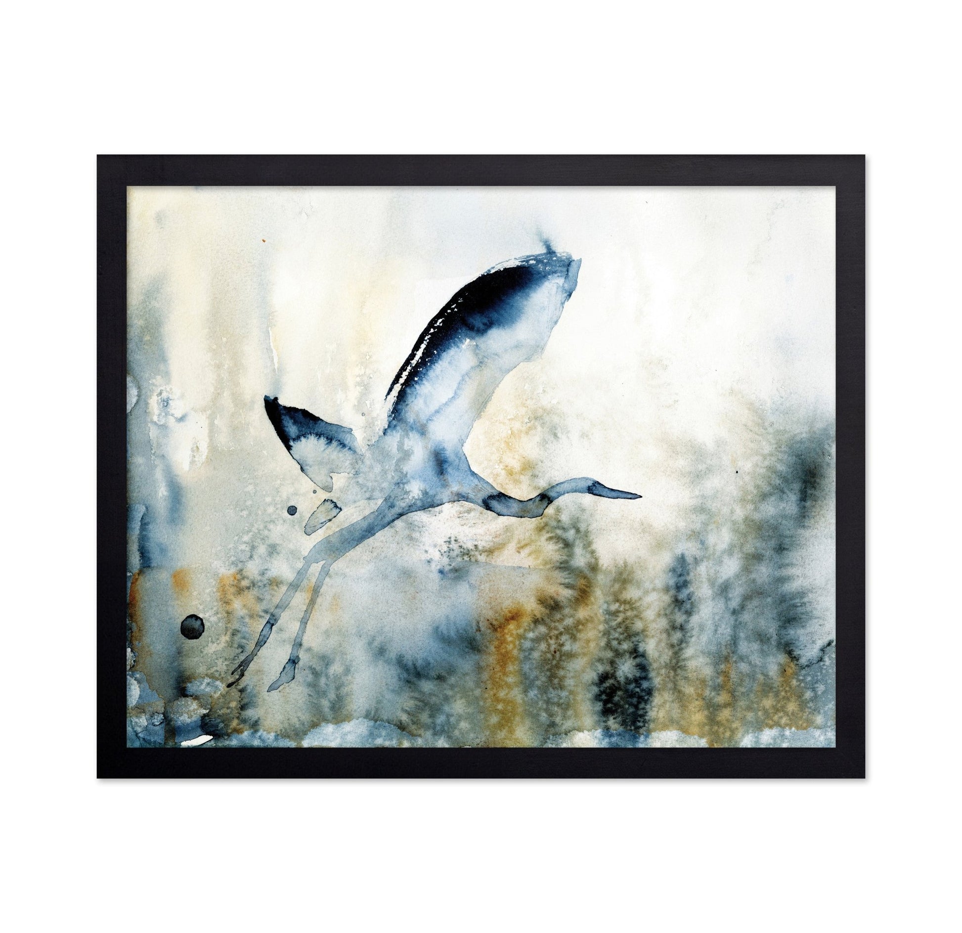 Misty Heron Flight