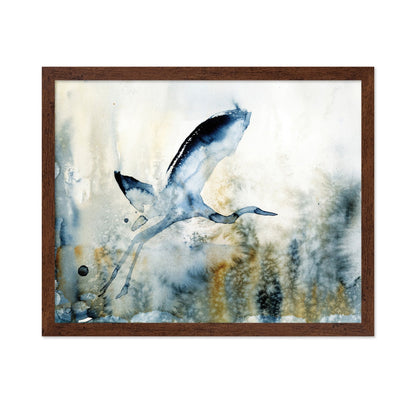 Misty Heron Flight