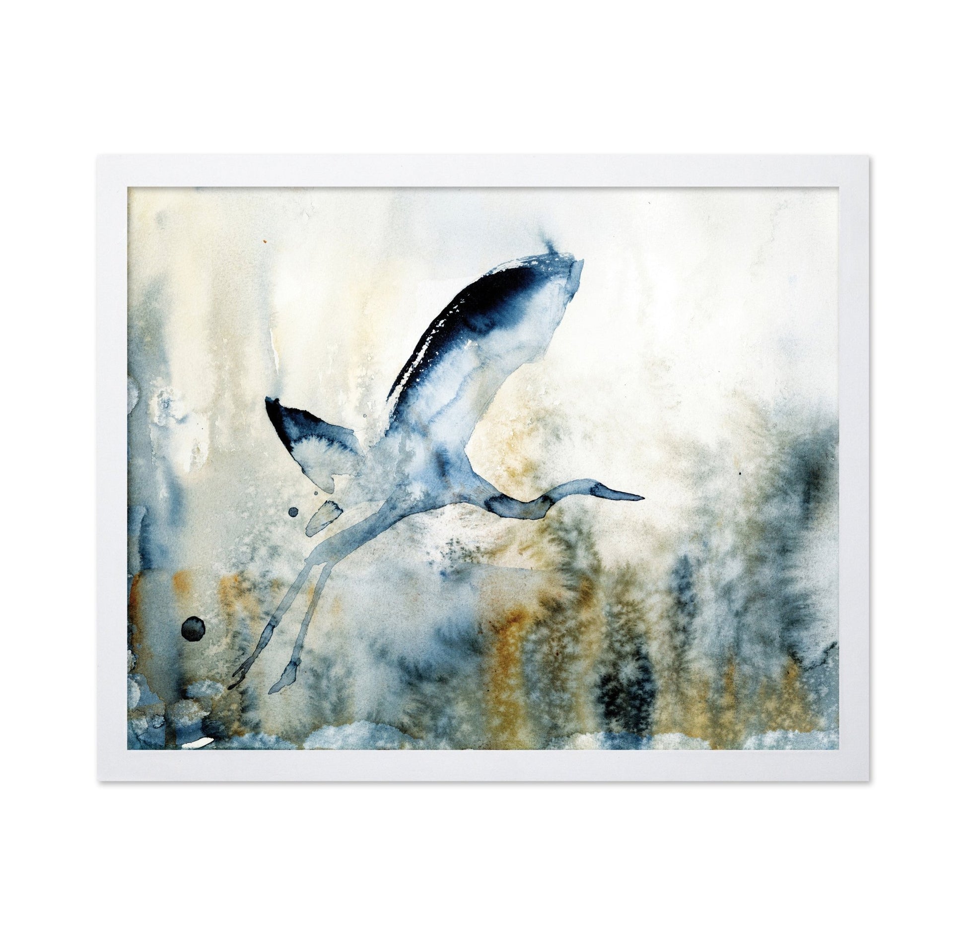 Misty Heron Flight