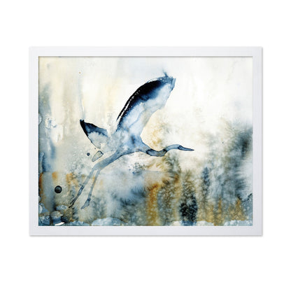 Misty Heron Flight