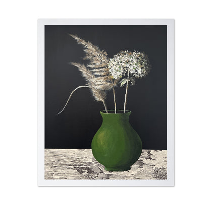 Green Vase Still Life