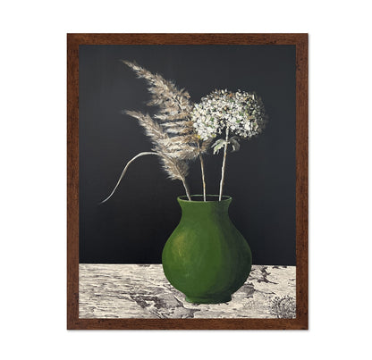 Green Vase Still Life