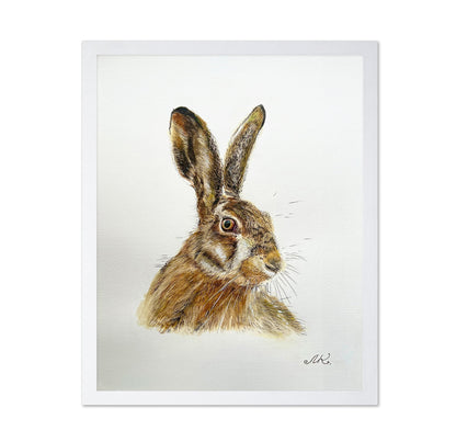 Realistic Hare Portrait