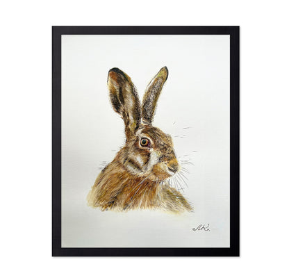 Realistic Hare Portrait