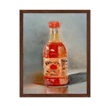 Red Sauce Bottle Painting