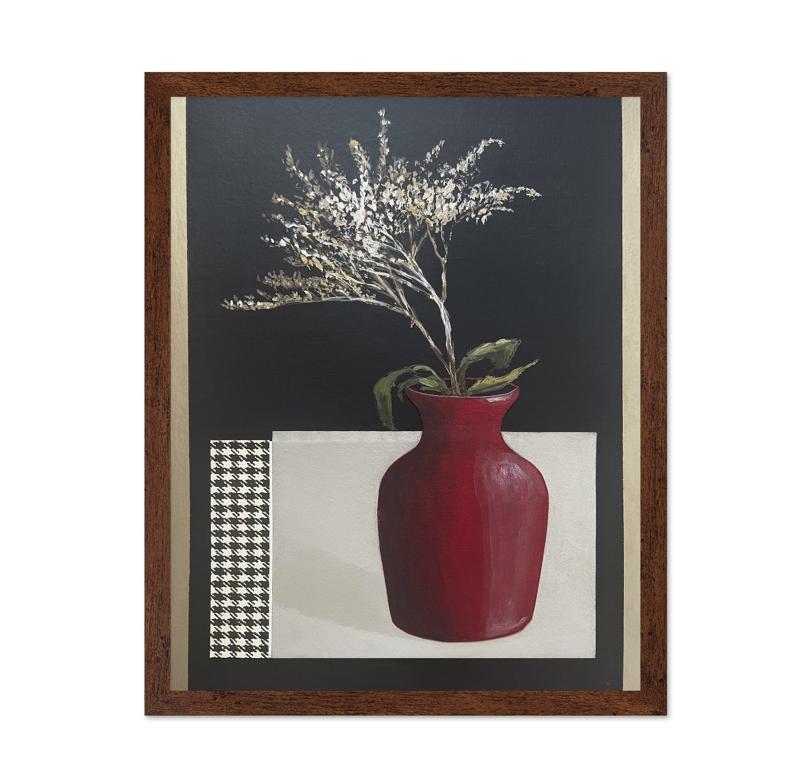 Red Vase Still Life