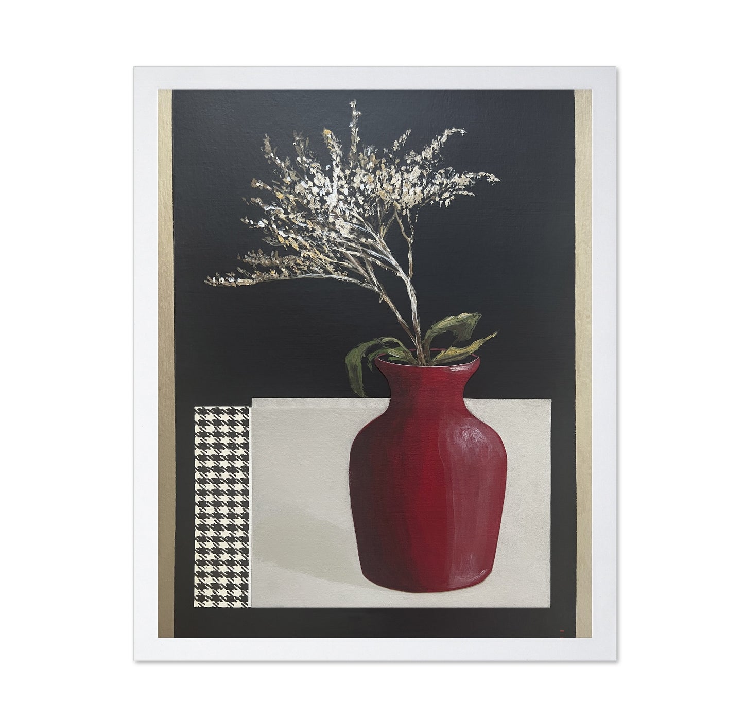 Red Vase Still Life
