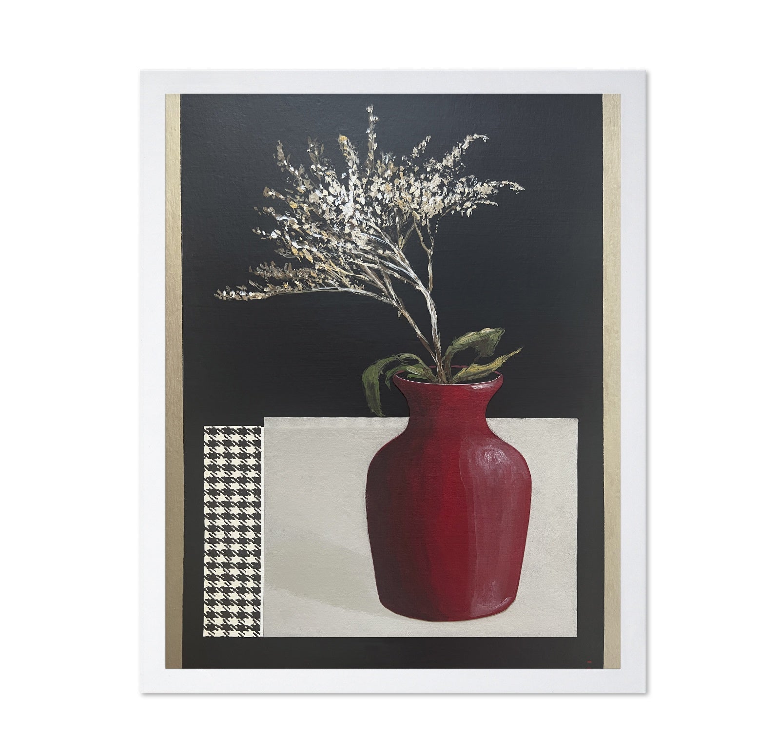 Red Vase Still Life