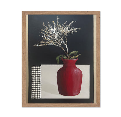 Red Vase Still Life