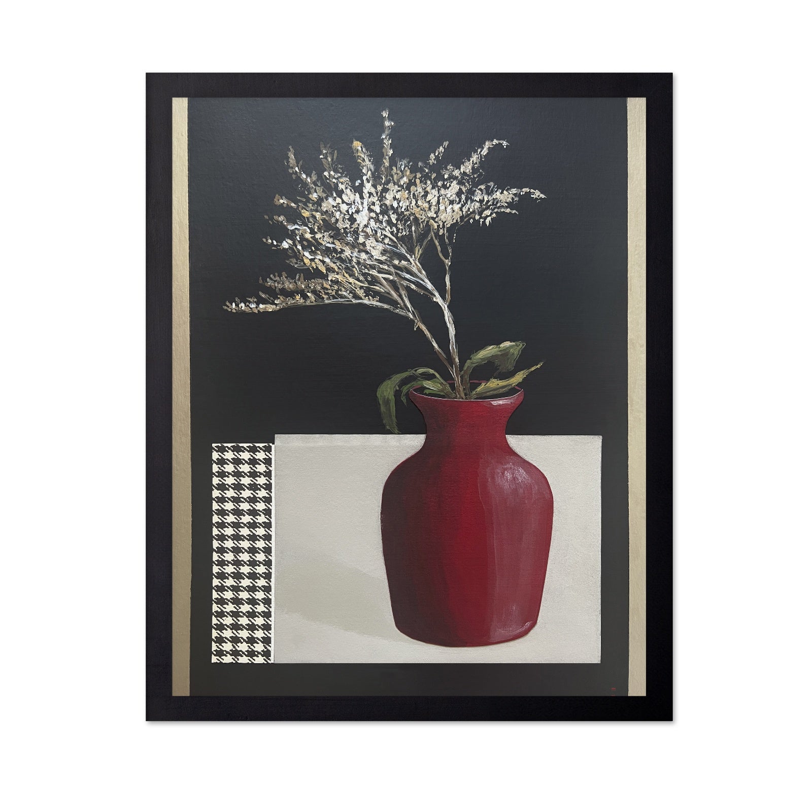 Red Vase Still Life