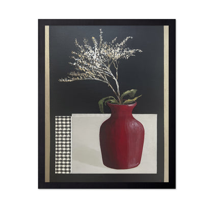 Red Vase Still Life