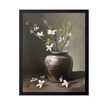 White Blossom Still Life