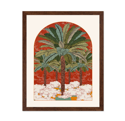 Retro Palm Oasis