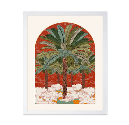 Retro Palm Oasis