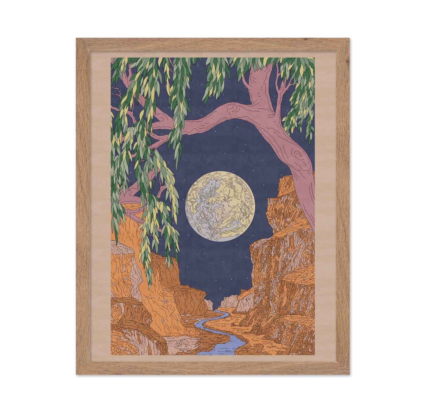 Moonlit Canyon Dream