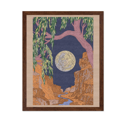 Moonlit Canyon Dream