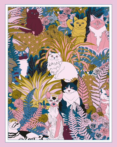 Botanical Cat Garden