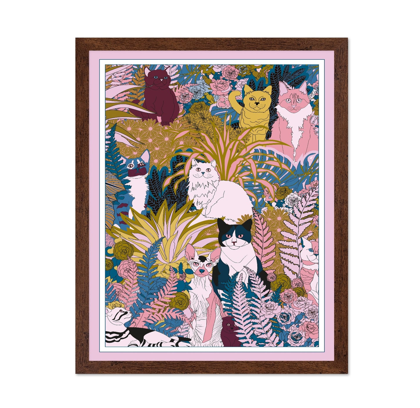 Botanical Cat Garden