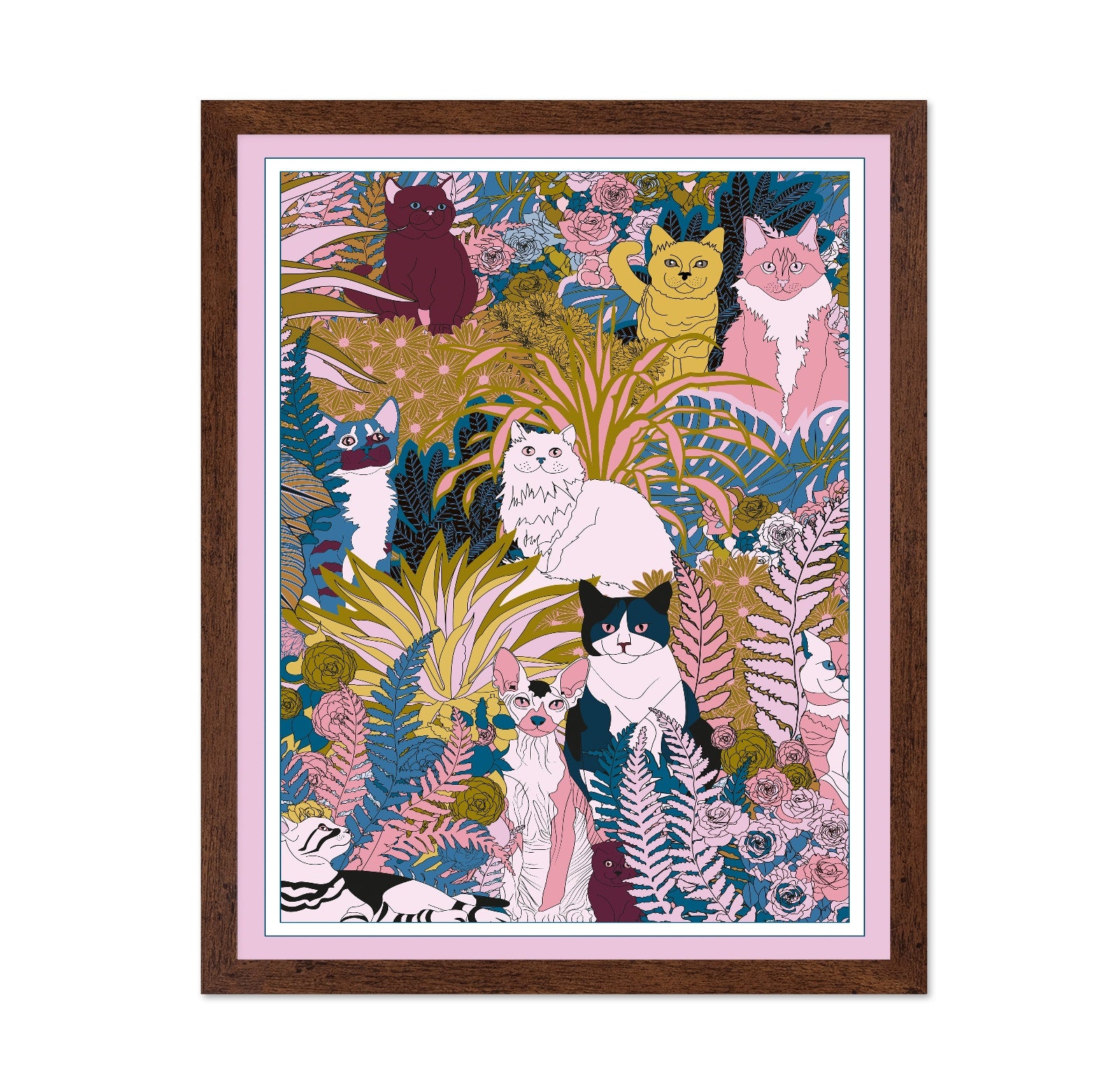 Botanical Cat Garden