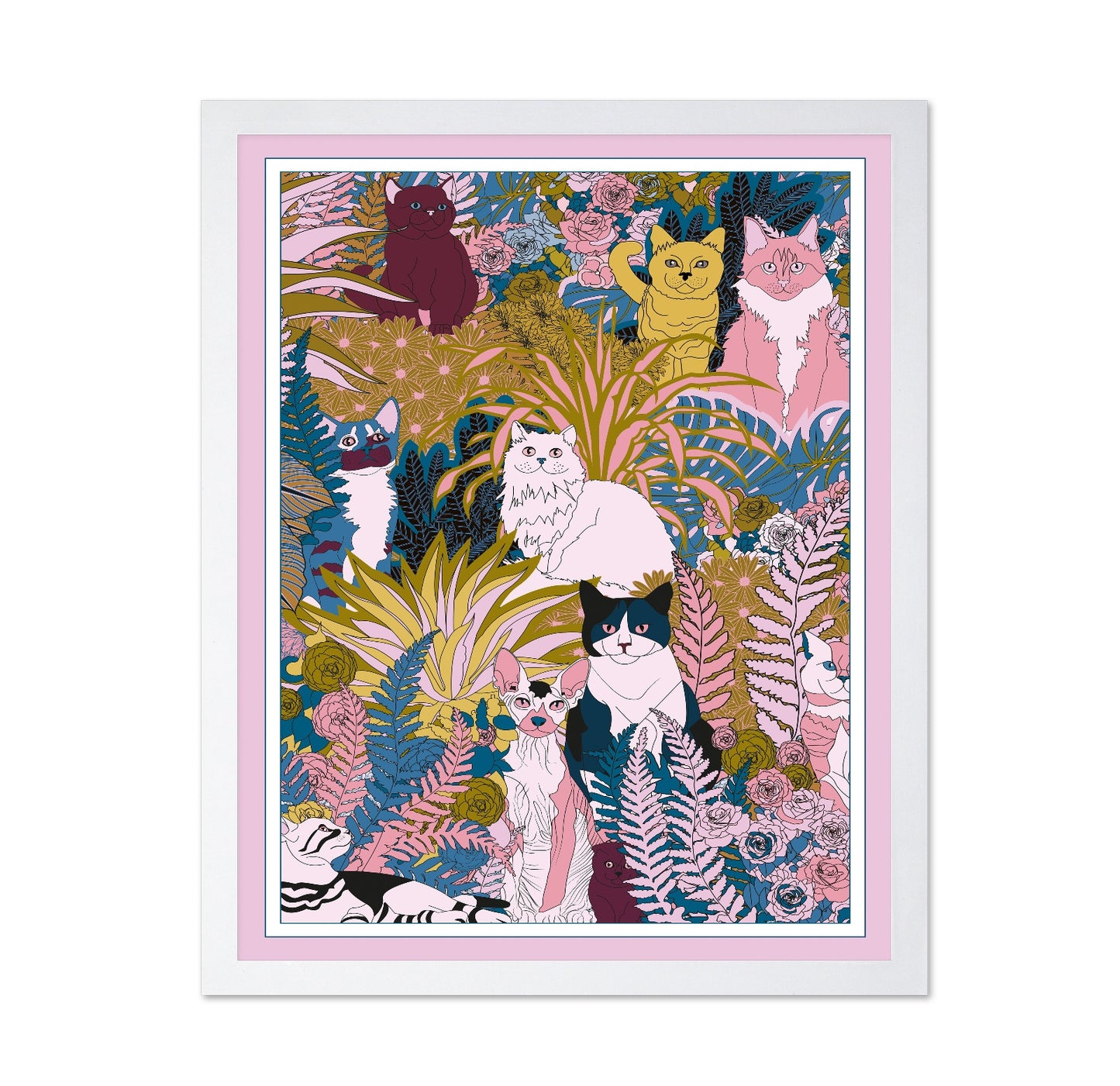 Botanical Cat Garden