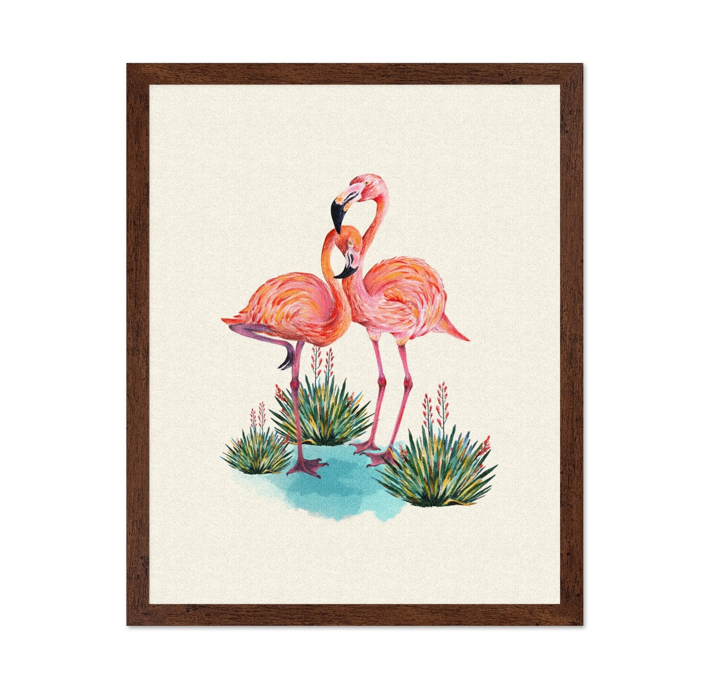 Flamingo Pair