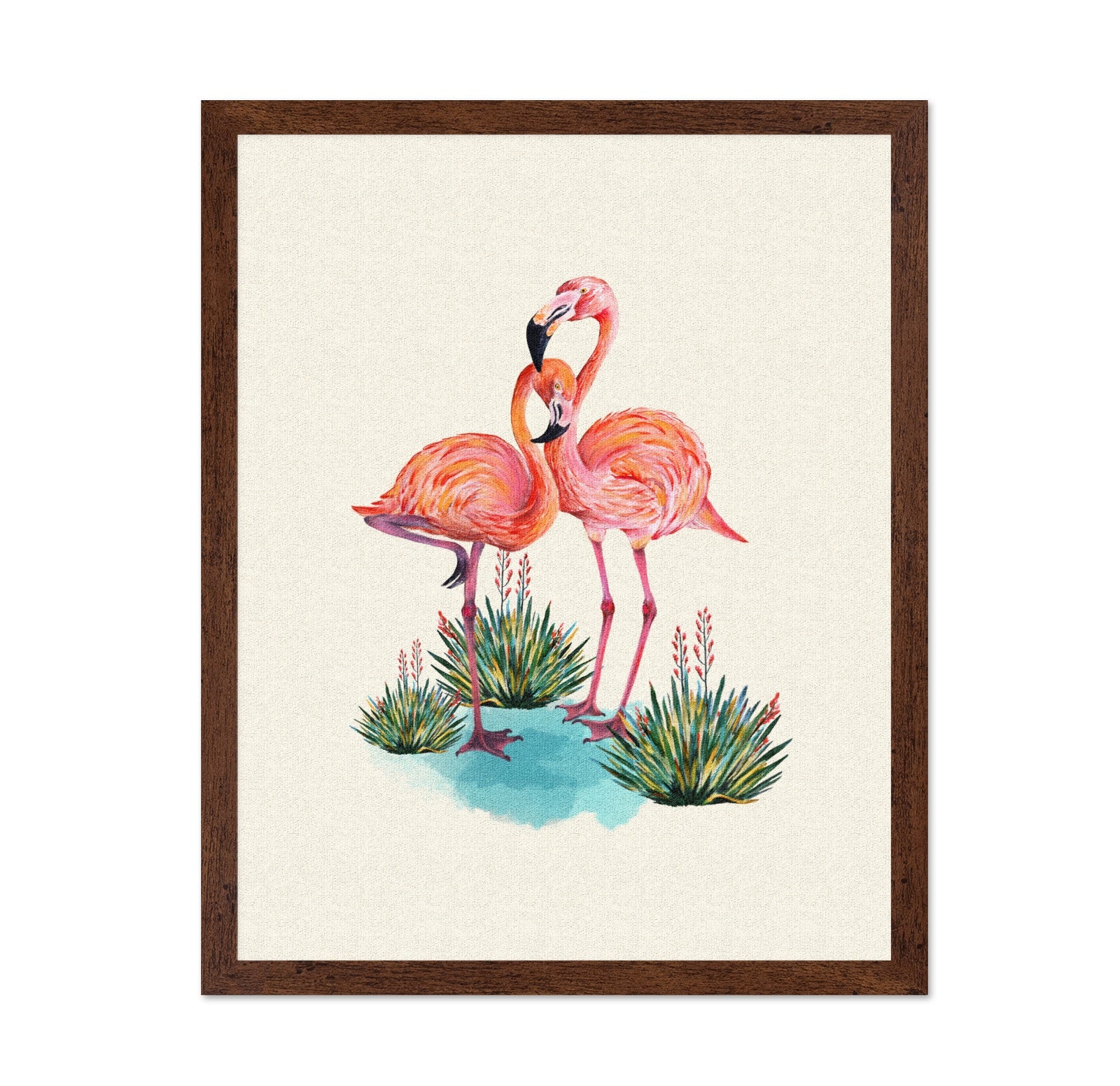 Flamingo Pair