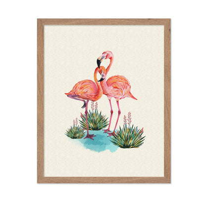 Flamingo Pair