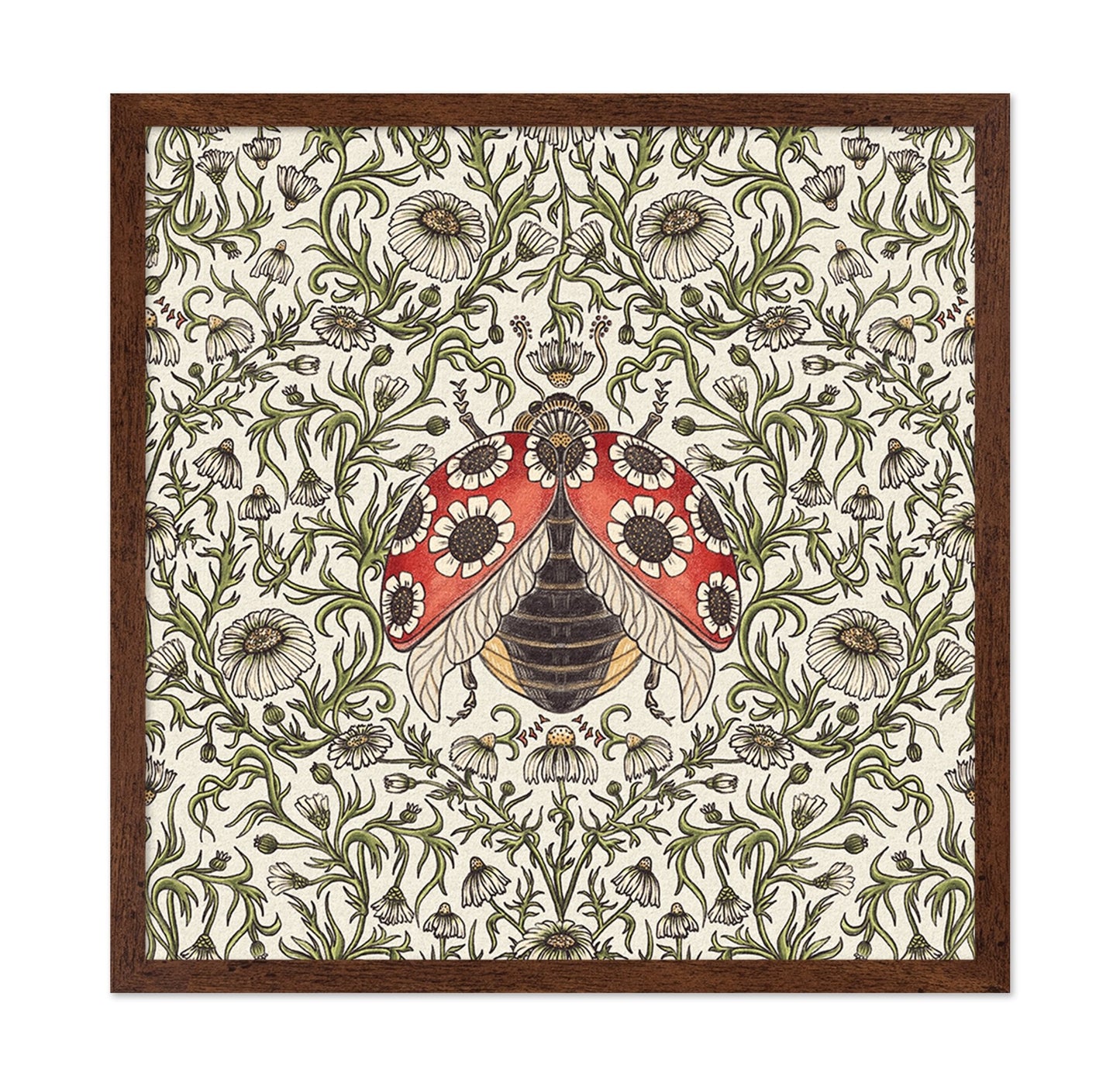 Daisy Ladybug Pattern