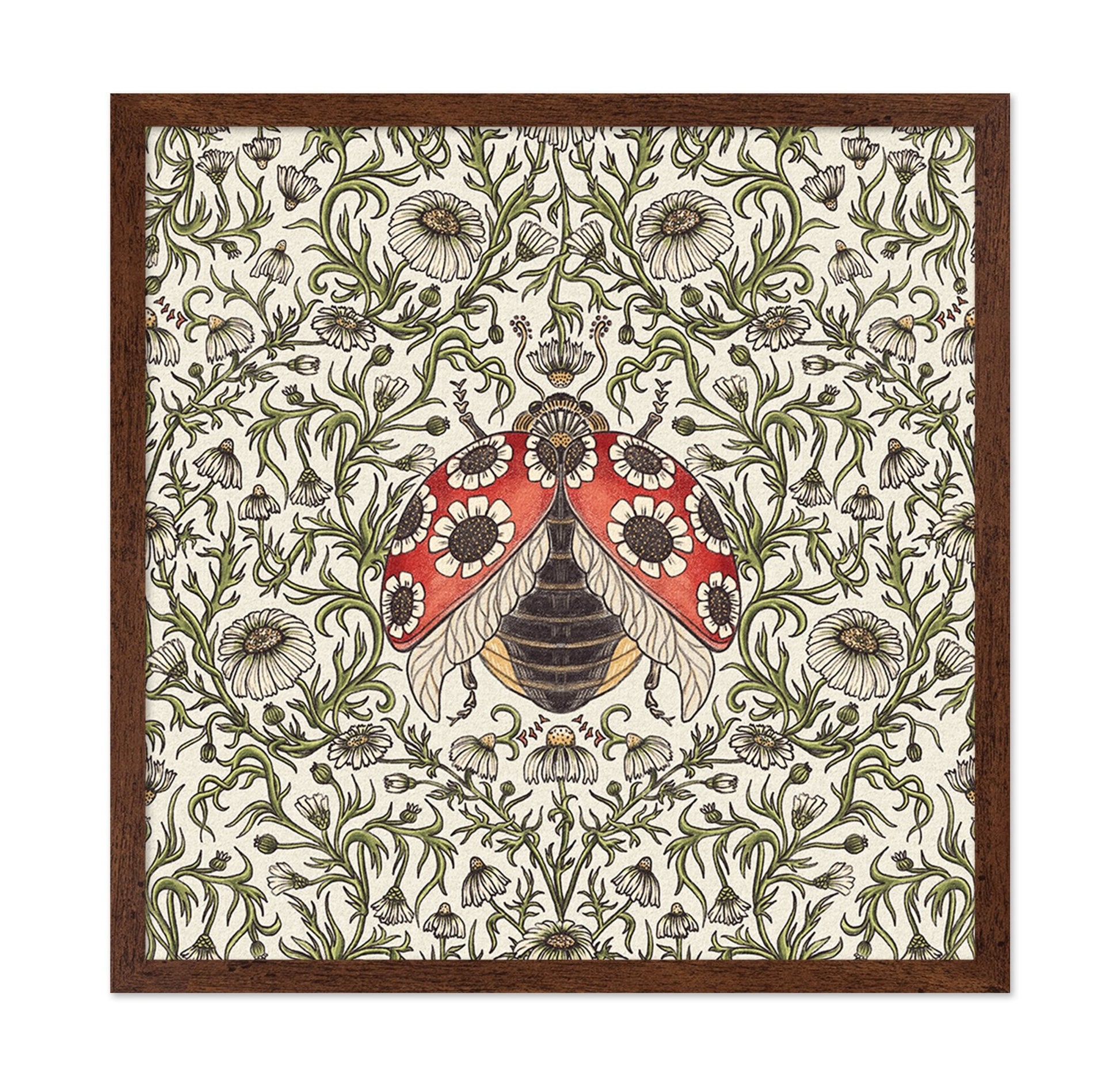 Daisy Ladybug Pattern