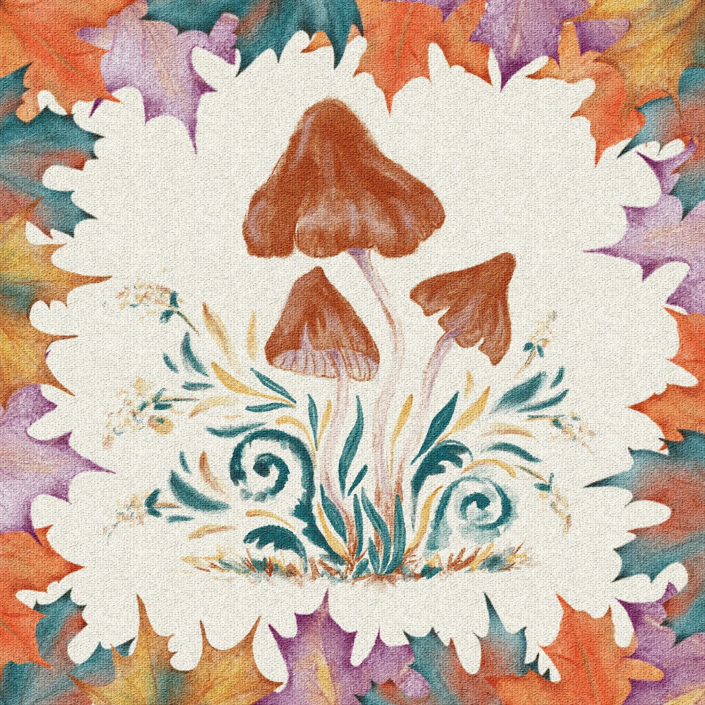 Woodland Mushroom Bloom