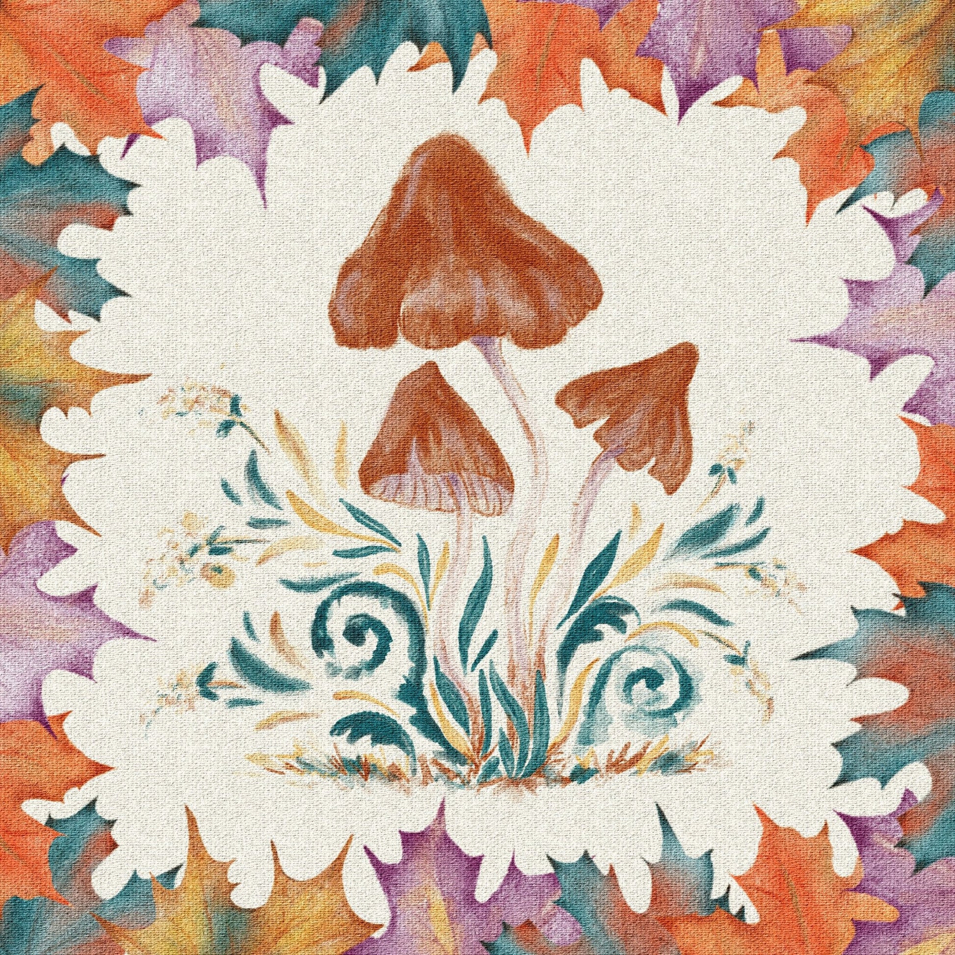 Woodland Mushroom Bloom