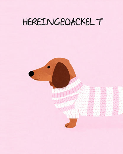 Cozy Dachshund Quote