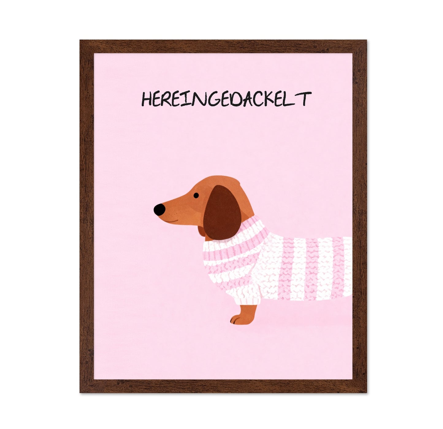 Cozy Dachshund Quote