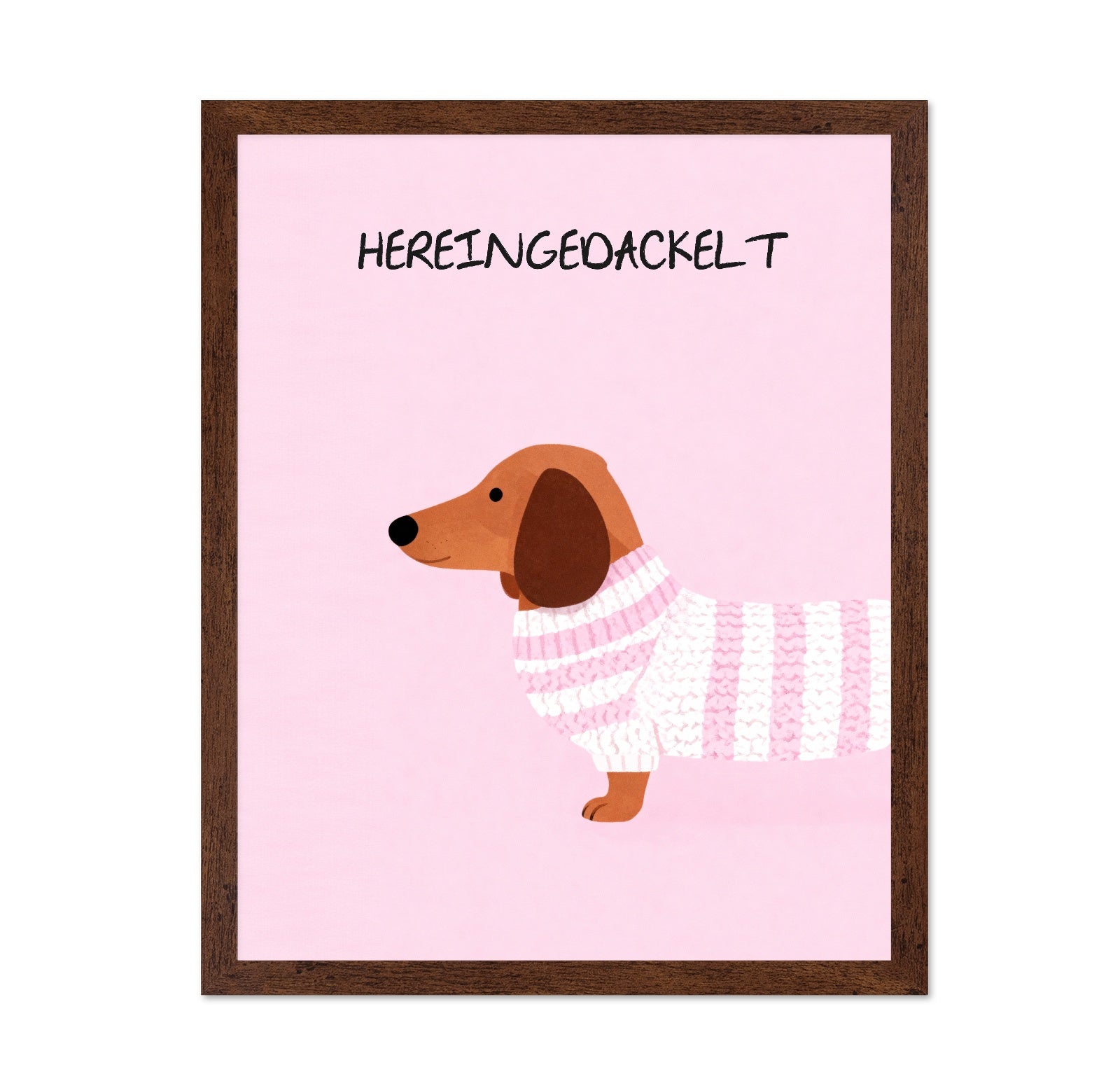 Cozy Dachshund Quote