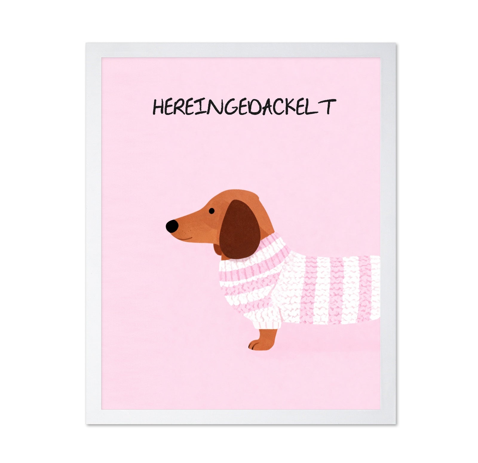 Cozy Dachshund Quote