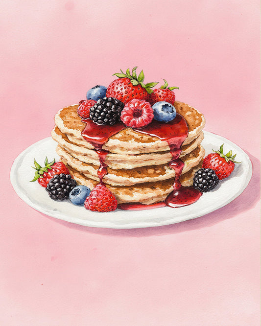 Berry Pancake Stack