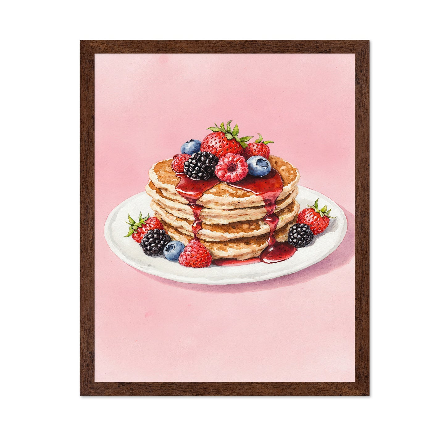 Berry Pancake Stack