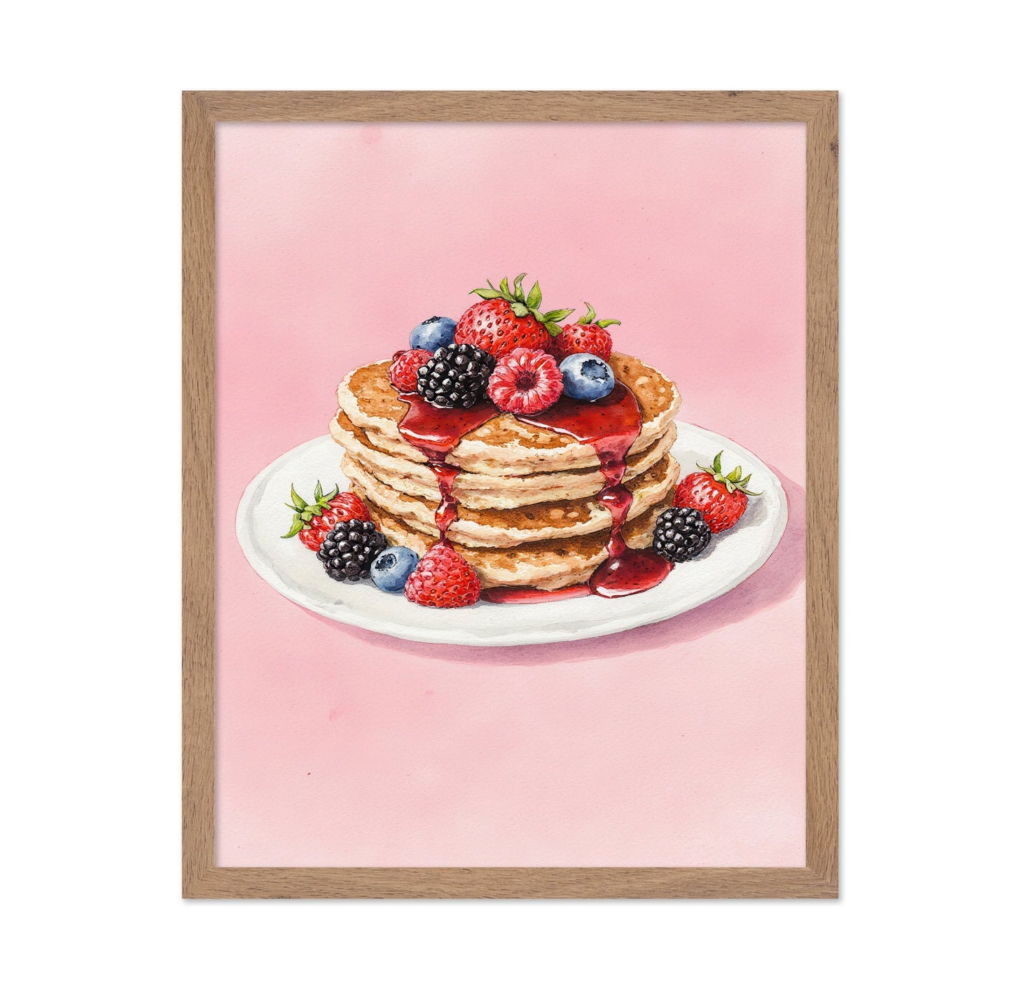 Berry Pancake Stack