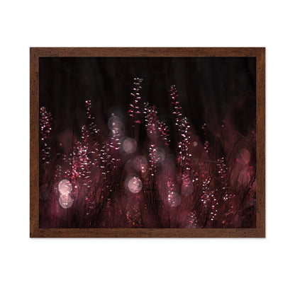 Crimson Light Reflections