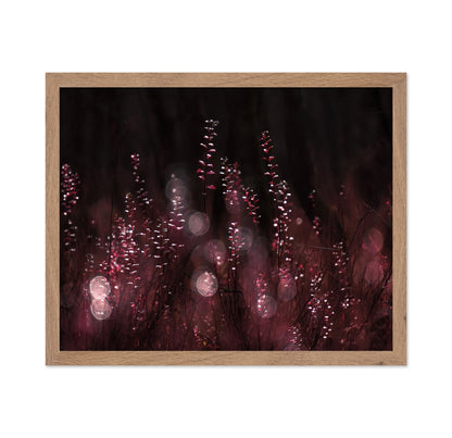 Crimson Light Reflections