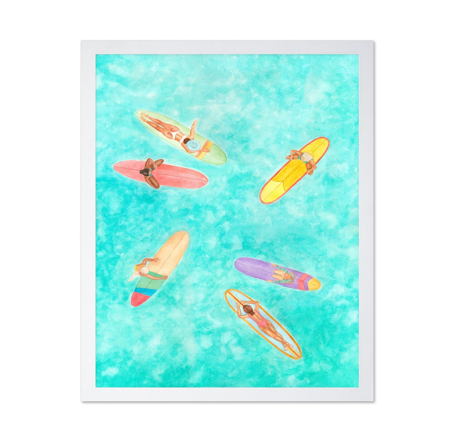 Surfers At Sea