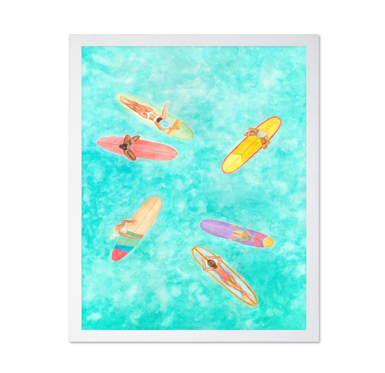 Surfers At Sea