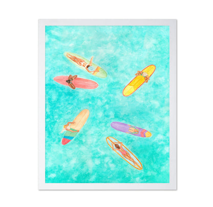 Surfers At Sea