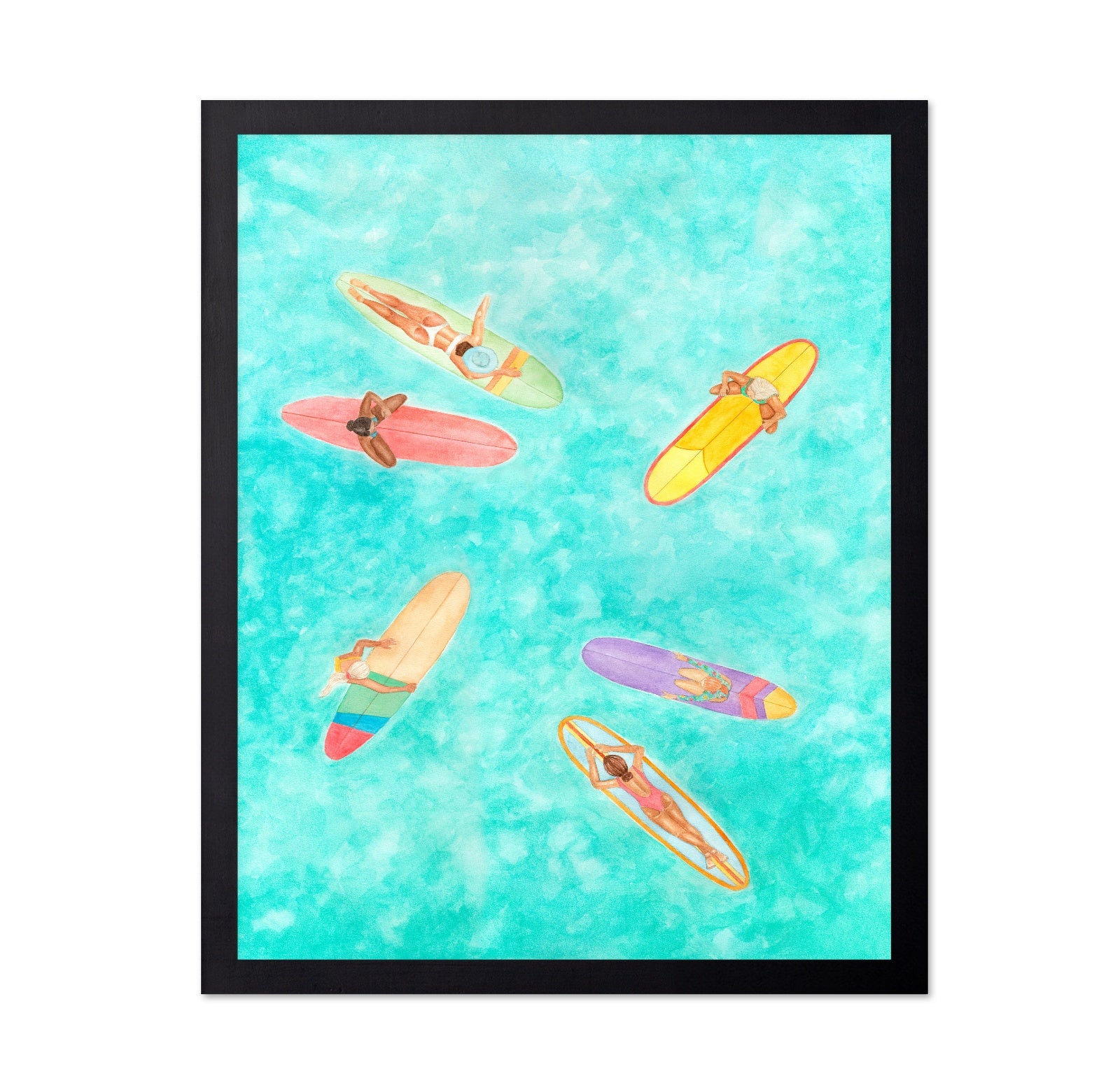 Surfers At Sea