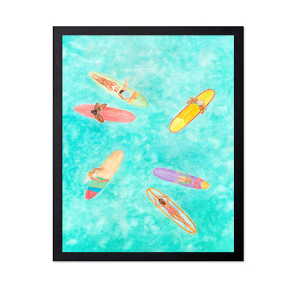 Surfers At Sea