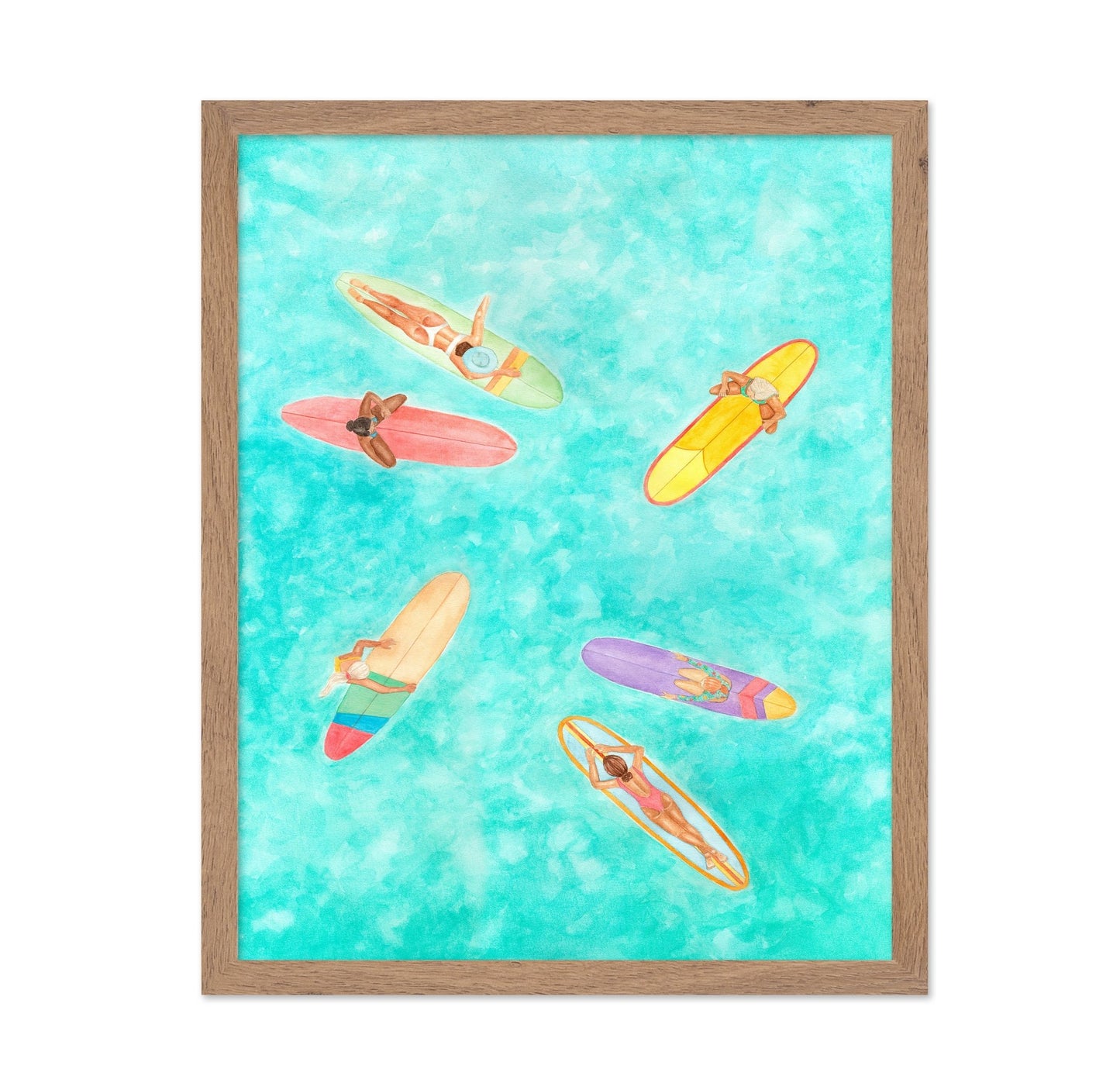 Surfers At Sea