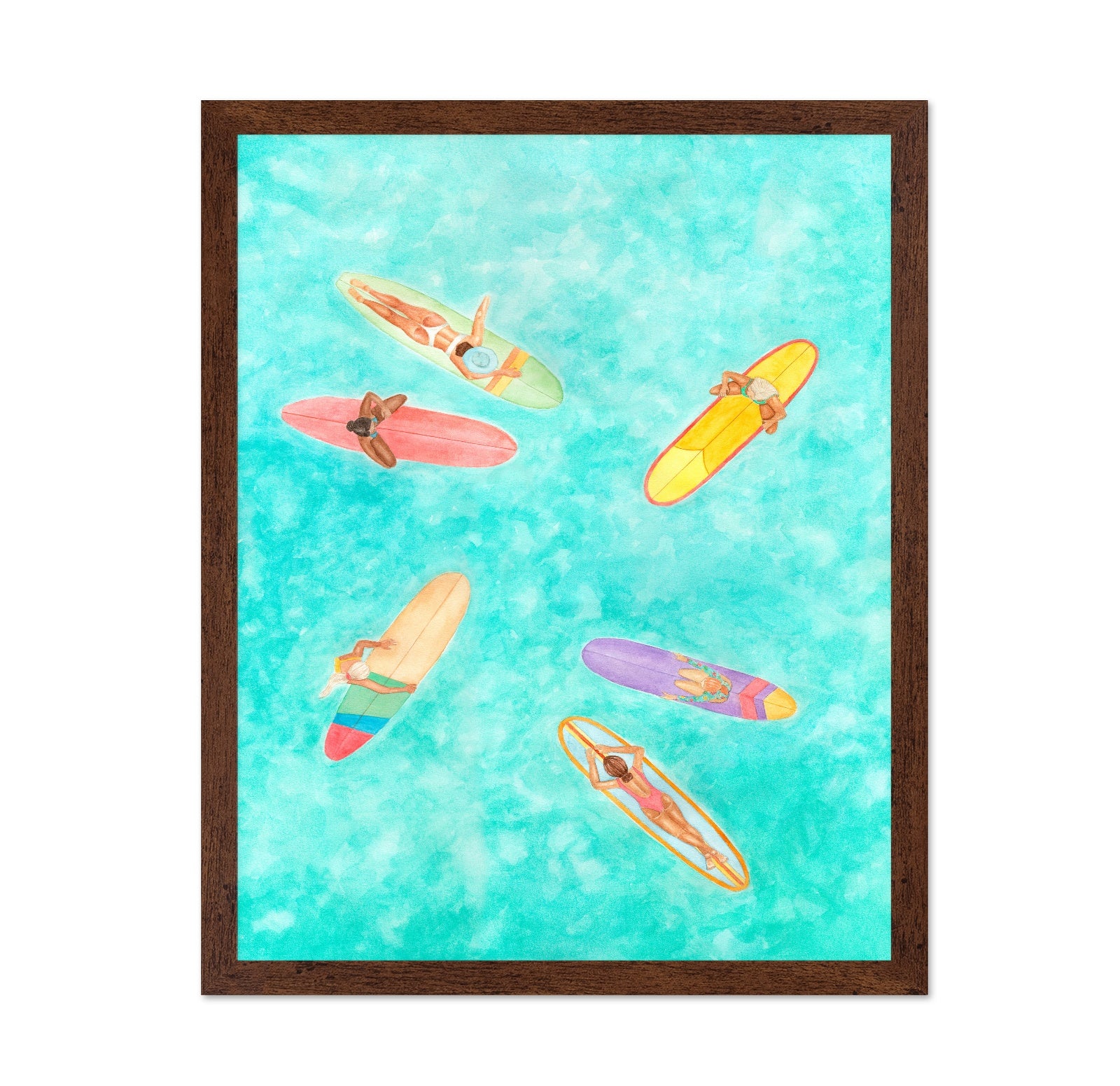 Surfers At Sea