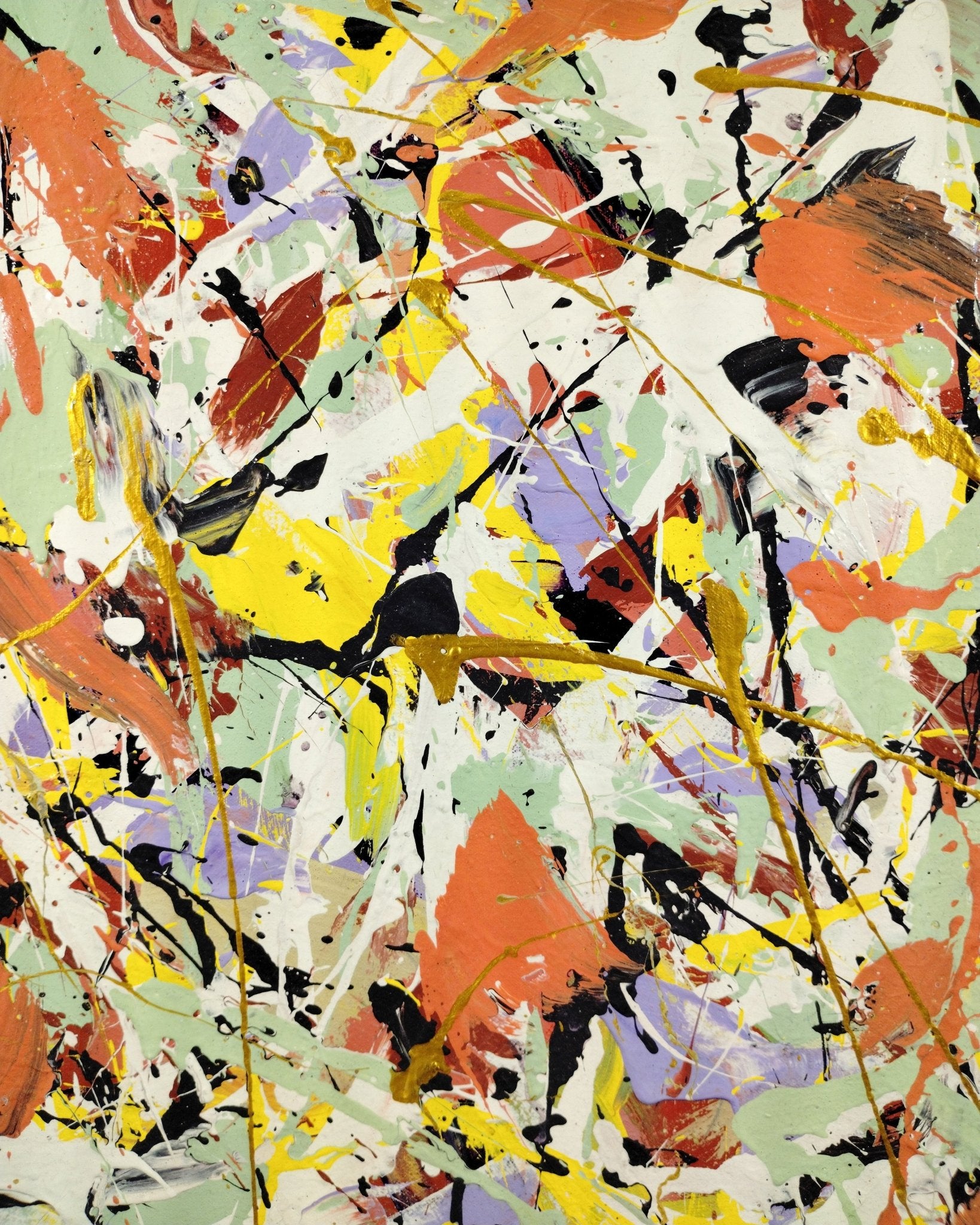 Vibrant Paint Burst