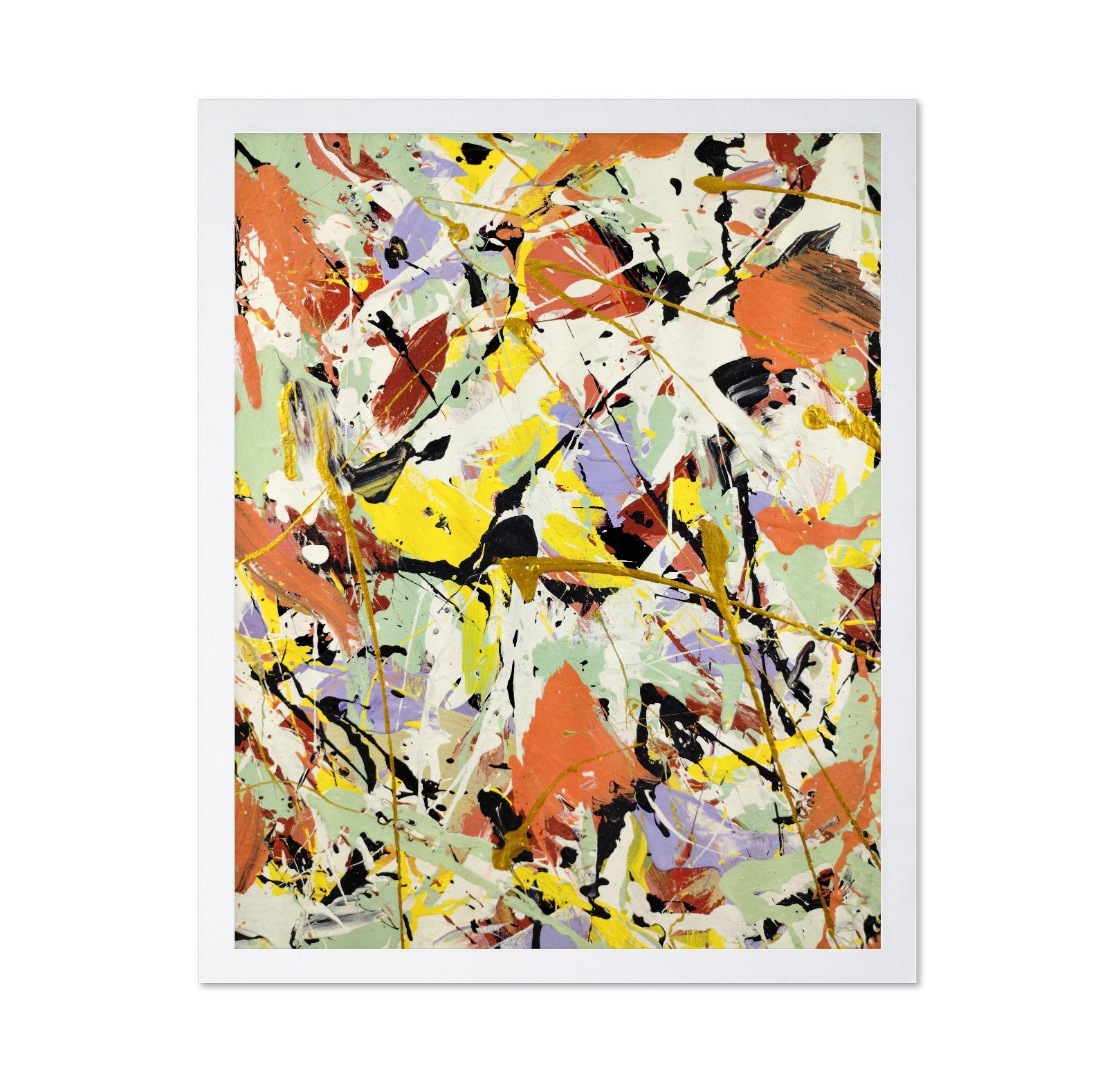 Vibrant Paint Burst